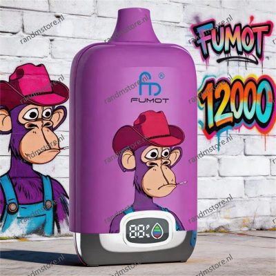 Fumot 12000 Dragon Fruit Ice Smaak - RandM Tornado NL