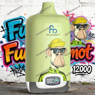 Fumot 12K Kiwi Passion Fruit Guava Smaak - RandM Tornado NL
