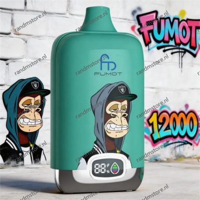 Fumot 12000 Watermelon Bubble Gum Smaak - RandM Tornado NL