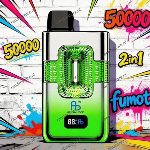 Fumot ECO 2in1 50000 Lady Killer & Love 66 Smaak - RandM Tornado NL