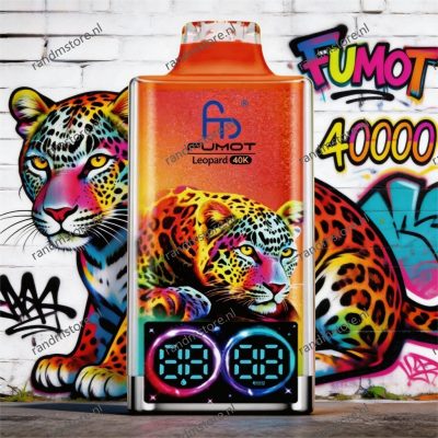 Fumot Leopard 40K Mango Passion Fruit Smaak - RandM Tornado NL