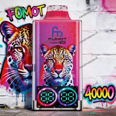 Fumot 40000 Nieuwe Blue Cherry Cranberry-smaak - RandM Tornado NL