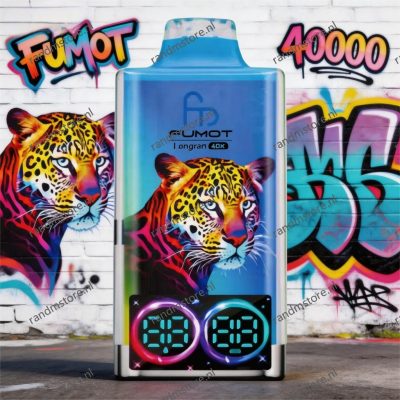 Fumot Leopard 40K Watermelon Bubblegum Smaak - RandM Tornado NL