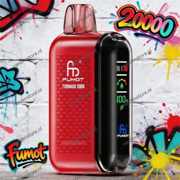 Fumot Tornado 20k Cola Ice Smaak - RandM Tornado NL