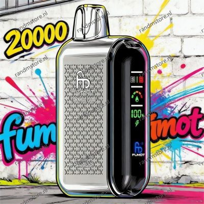 Fumot Tornado 20k Cucumber Lemonade Smaak - RandM Tornado NL