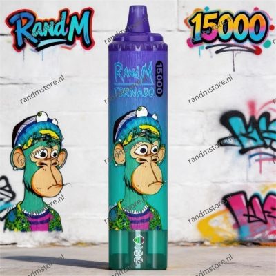 Randm Tornado 15000 Blueberry On Ice Smaak - RandM Tornado NL