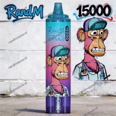 Randm Tornado 15k Blueberry Raspberry smaak - RandM Tornado NL