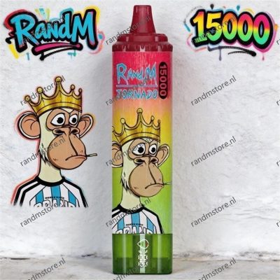 Randm Tornado 15000 Ice Tea Peach Ice Smaak - RandM Tornado NL