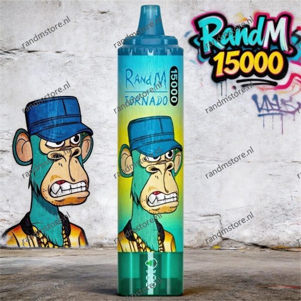 Randm Tornado 15k Kiwi Passion Fruit Guava Smaak - RandM Tornado NL