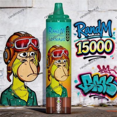 Randm Tornado 15000 Pineapple Ice Smaak - RandM Tornado NL