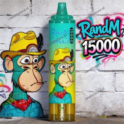 Randm Tornado 15000 Watermelon Ice Smaak - RandM Tornado NL