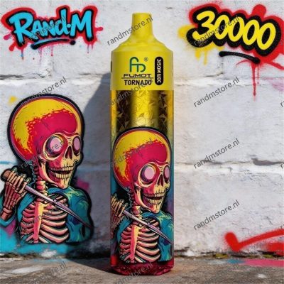 Randm Tornado 30000 Music Blueberry On Ice Smaak - RandM Tornado NL