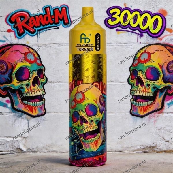 Randm Tornado 30000 Music Cherry Cola Smaak - RandM Tornado NL