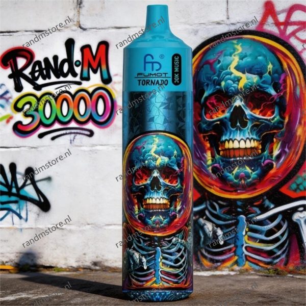 Randm Tornado 30000 Music Pineapple Ice Smaak - RandM Tornado NL